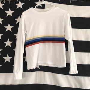 Retro white shirt from Pacsun